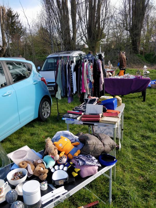 Raising Funds at Hook Road Arena Rotary Epsom